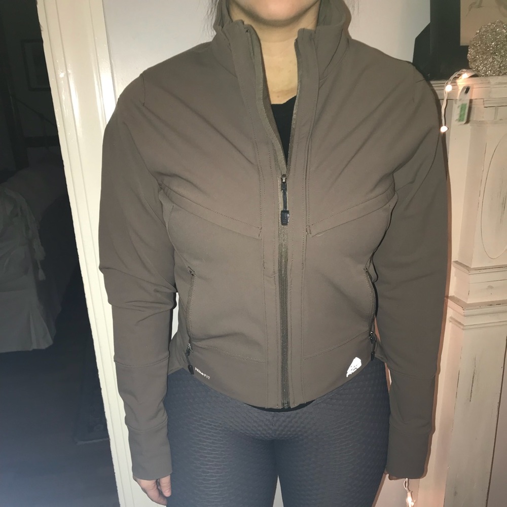 Taupe Nike Fit ACG Running Jacket